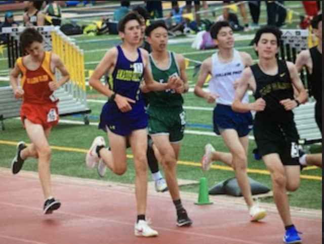 Gavin Shimojima (27) finishes his race in effots to earn his spot in EBALS.